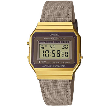 Casio® Digital 'Vintage' Unisex's Watch A700WEGL-5AEF