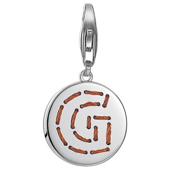 Esprit® 'Letter Fabric G' Women's Sterling Silver Charm - Silver ESCH91129A000