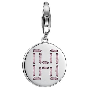 Esprit® 'Letter Fabric H' Women's Sterling Silver Charm - Silver ESCH91130A000