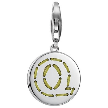 Esprit® 'Letter Fabric Q' Women's Sterling Silver Charm - Silver ESCH91139A000