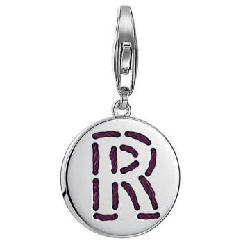 Esprit® 'Letter Fabric R' Women's Sterling Silver Charm - Silver ESCH91140A000