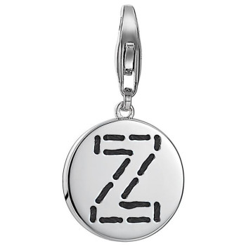 Esprit® 'Letter Fabric Z' Women's Sterling Silver Charm - Silver ESCH91147A000