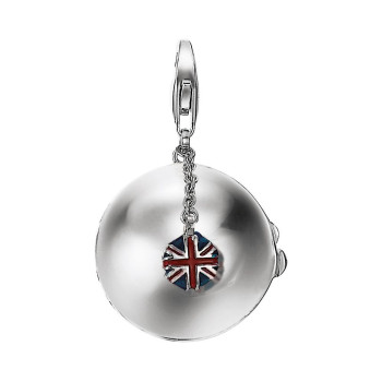 Esprit® 'Secret Great Britain' Women's Sterling Silver Charm - Silver ESCH91171A000