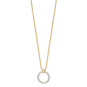 Esprit® 'Peribess' Women's Brass Chain with Pendant - Gold ESNL03009B420