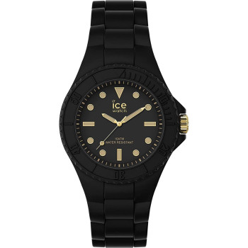 Ice Watch® Analogue 'Ice Generation - Black Gold' Unisex's Watch (Small) 019143