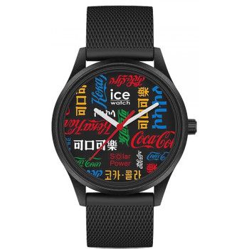 Ice Watch® Analogue 'Coca Cola×ice-watch - Team - Black' Men's Watch (Medium) 019618