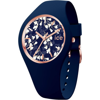 Ice Watch® Analogue 'Ice Flower - Blue Lily' Women's Watch (Small) 020511