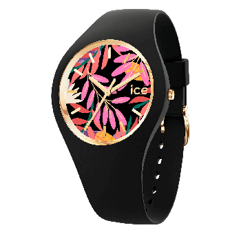 Ice Watch® Analogue 'Ice Flower - Colour Leaves' Women's Watch (Medium) 020514