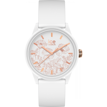 Ice Watch® Analogue 'Ice Solar Power - Spring White' Women's Watch 020596