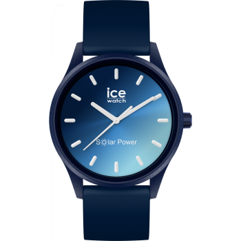 Ice Watch® Analogue 'Ice Solar Power - Blue Sunset' Women's Watch (Medium) 020604