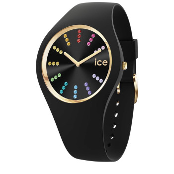 Ice Watch® Analogue 'Ice Cosmos - Rainbow Black' Women's Watch (Small) 021343