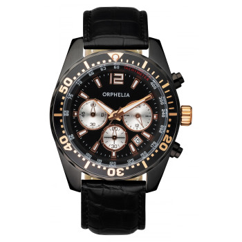 Orphelia® Chronograph 'Intense' Men's Watch 153-6901-44