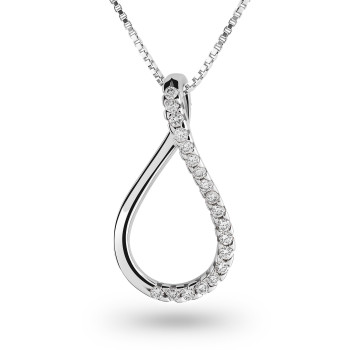 Orphelia Frances Women's White-gold 18k Pendant HD-4083 #1