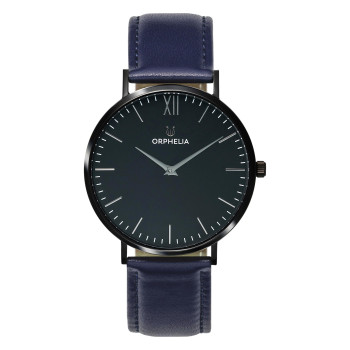 Orphelia® Analogue 'Blackline' Men's Watch OR61802