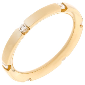 Orphelia® Women's Yellow gold 18C Ring - Gold RD-33337