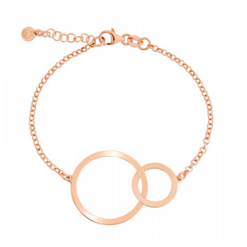 Orphelia® 'Ilaria' Women's Sterling Silver Bracelet - Rose ZA-7392