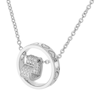 Orphelia® Women's Sterling Silver Necklace - Silver ZK-7023