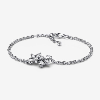 Pandora® Pandora Timeless 'Herbarium Cluster' Women's Sterling Silver Bracelet - Silver 592398C01-16