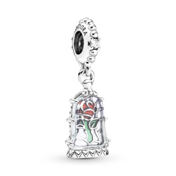 Pandora® Disney x Pandora 'Disney Beauty And The Beast' Women's Sterling Silver Charm - Silver 790024C01