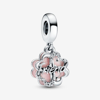 Pandora® Pandora Moments 'Family & Friends' Women's Sterling Silver Charm - Silver 792245C01