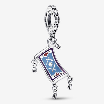 Pandora® Disney x Pandora 'Disney Aladdin' Women's Sterling Silver Charm - Silver 792346C01