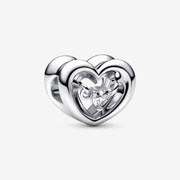 Pandora® Pandora Moments 'Radiant Heart' Women's Sterling Silver Charm - Silver 792493C01