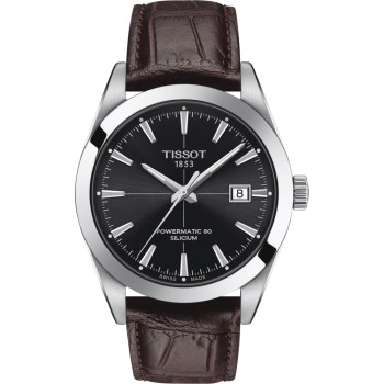 Tissot® Analogue 'T-classic Powermatic 80 Silicium' Men's Watch T1274071605101