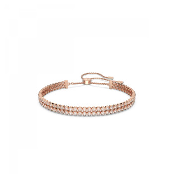 Swarovski® 'Subtle' Women's Gold Plated Metal Bracelet - Rose 5224182