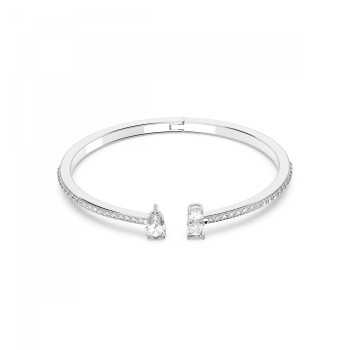 Swarovski® 'Attract' Women's Base Metal Bracelet - Silver 5556912