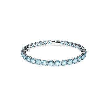 Swarovski® 'Matrix' Women's Base Metal Bracelet - Silver 5648929