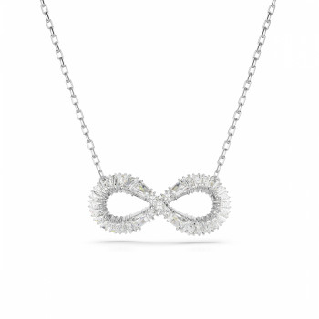 Swarovski® 'Hyperbola' Women's Necklace - Silver 5679434