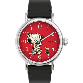 Timex® Analogue 'Peanuts Waterbury Standard' Men's Watch TW2U86000