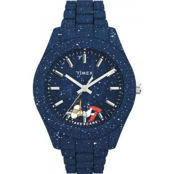 Timex® Analogue 'Peanuts Legacy Ocean' Unisex's Watch TW2V53300