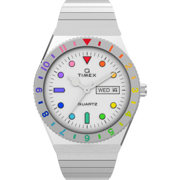 Timex® Analogue 'Q Timex Rainbow' Women's Watch TW2V66000