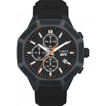 Timex® Chronograph 'Ufc King Chrono' Men's Watch TW2V87200