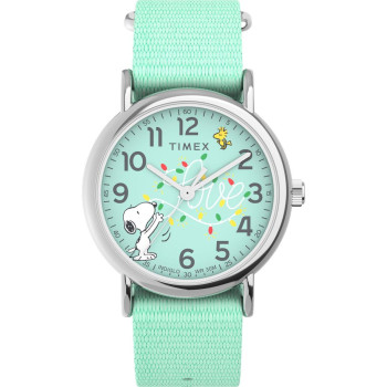 Timex® Analogue 'Peanuts Weekender' Women's Watch TW2W24500