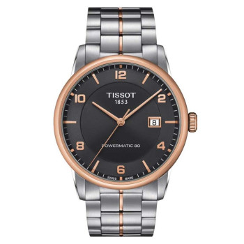 Tissot® Analogue 'T-classic Luxury' Men's Watch T0864072206700