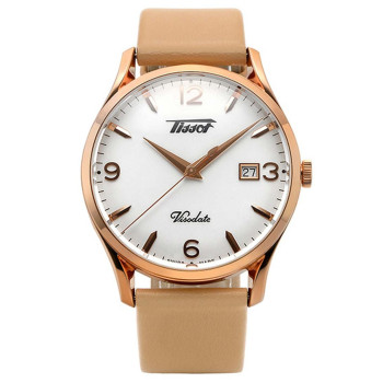 Tissot® Analogue 'Heritage Visodate' Unisex's Watch T1184103627701