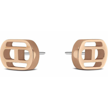 Tommy Hilfiger® Women's Stainless Steel Stud Earrings - Rosegold 2780548