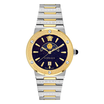 Versace® Analogue 'Greca Logo Moonphase' Women's Watch VE7G00223