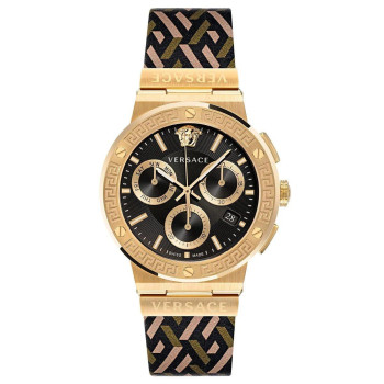 Versace® Chronograph 'Greca Logo' Men's Watch VEZ900621