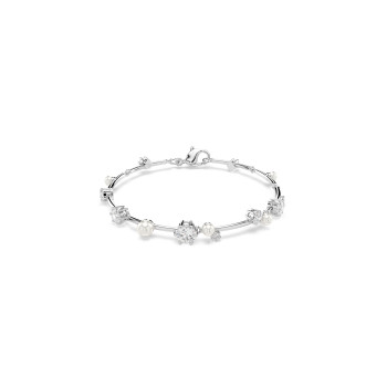 Swarovski® 'Constella Bars' Women's Base Metal Bracelet - Silver 5707511