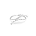 Swarovski® 'Matrix' Women's Base Metal Bracelet - Silver 5693154