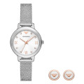 Emporio Armani® Analogue 'Cleo' Women's Watch AR80065SET