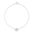 Orphelia® 'Gilda' Women's Whitegold 18C Bracelet - White AD-1028