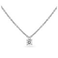 Orphelia® 'Karlien' Women's Whitegold 18C Chain with Pendant - Silver HD-4179