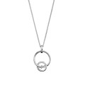 Orphelia® 'Antoine' Women's Sterling Silver Chain with Pendant - Silver ZH-7503