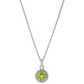 Orphelia® 'Bristol' Women's Sterling Silver Pendant with Chain - Silver ZH-7579/G