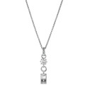 Orphelia® 'Madelyn' Women's Sterling Silver Pendant with Chain - Silver ZH-7583