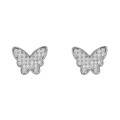 Orphelia® 'Amaya' Women's Sterling Silver Stud Earrings - Silver ZO-7316